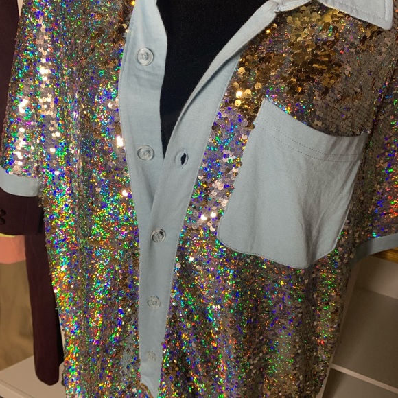 Full sequins romper 🤩🤩 - Picture 3 of 7